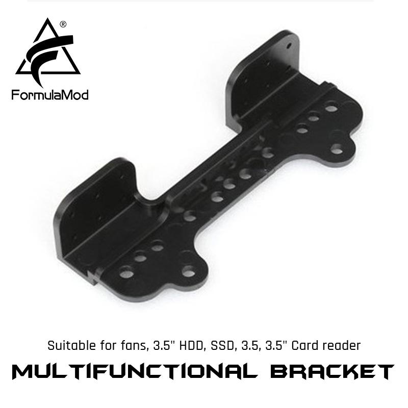 FormulaMod Fm-MFB Multifunctional Bracket Stand Suitable For 3.5"HDD 3.5"Card-reader SSD Fans etc.