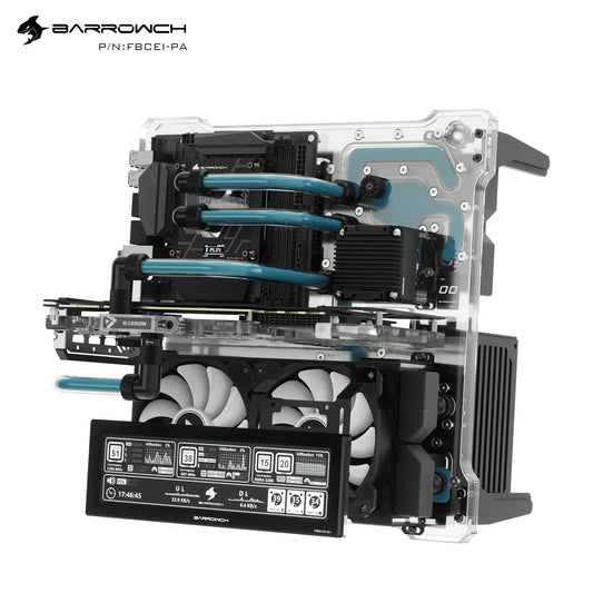 Barrow ch FBCEI-PA ITX Case , Open Computer Mini Chassis , Modular Panel Case , Limited Edition Water Cooling PC | PC Case
