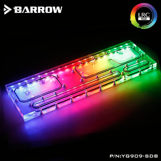 Barrow YG909-SDB , Waterway Boards For INWIN 909 Case, For Intel CPU Water Block & Single/Double | Liquid Cooling Block