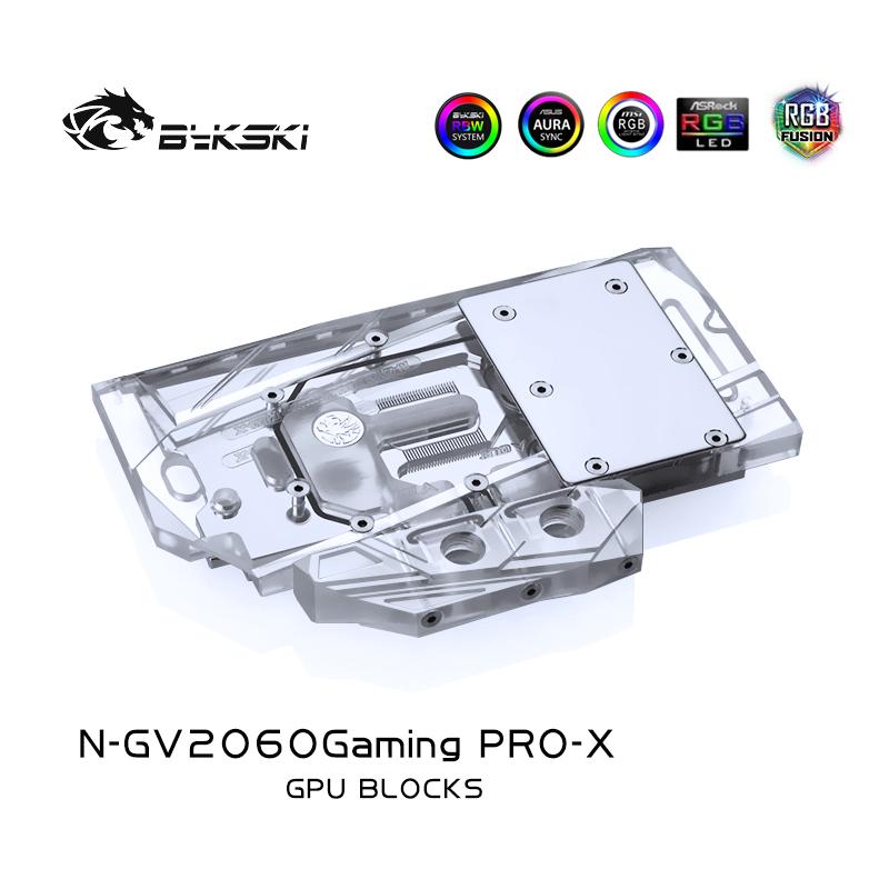 FormulaMod Bykski RTX 2070 full-cover GPU waterblock — silent local AI workload cooling (view 7)