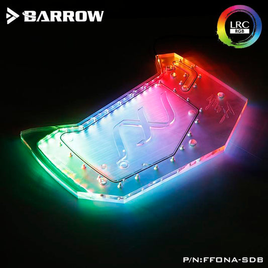 Barrow FFONA-SDB, Waterway Boards For FUXK Butterfly FIONA Open-Type Case, For Intel CPU Water Block | Liquid Cooling Block