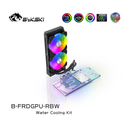 Bykski Integrated Type GPU Block With 240 Radiator Water Cooling System Aio Cooler For AMD/NVIDIA, | Water Cooling Block