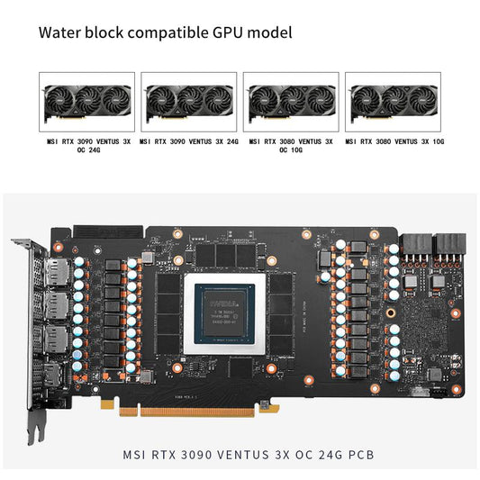 FormulaMod Barrow RTX 3090 full-cover GPU waterblock — silent AI revival for used cards (view 2)