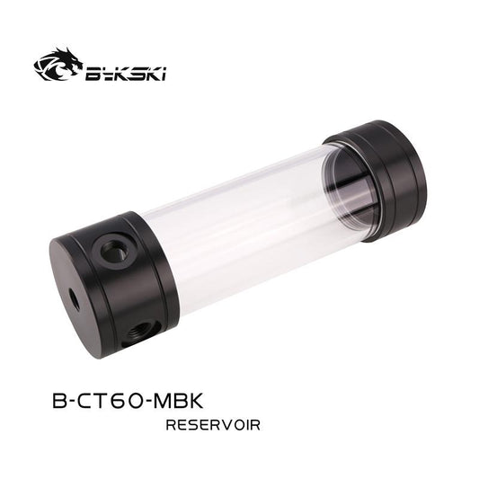 Bykski Water Cooling Reservoir Tank, Length 100/150/200/260mm, Diameter 60mm, For Computer CPU GPU | Water Cooling Reservoir