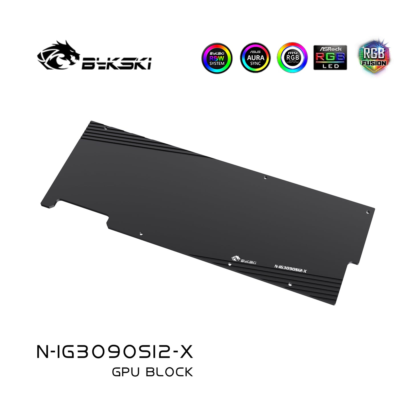 Bykski 3090 GPU Water Cooling Block For Colorful iGame N3090-2406X-SI2, GPU Cooler Liquid Cooling, N-IG3090SI2-X