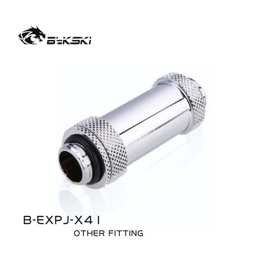 Bykski B-EXPJ-X41, 41-69mm Male To Male Variable Length Fittings, Multiple Color G1/4 Male To Male | Water Cooling Fitting