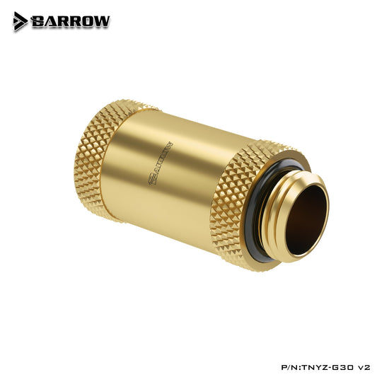 Barrow TNYZ-G30 V2, 30mm Male To Female Extender Fittings, G1/4 Male To Female Water Cooling Fittings | Water Cooling Fitting