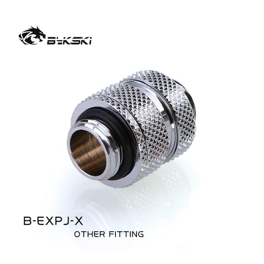 Bykski B-EXPJ-X, 16-22mm Male To Male Variable Length Fittings, Multiple Color G1/4 Male To Male | Water Cooling Fitting