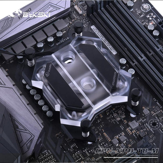 Bykski Amd Cpu Water Cooling Block For Ryzen 3/5/7/9 AM3/AM4, Microwaterway Mechanical Butterfly | Water Cooling Block