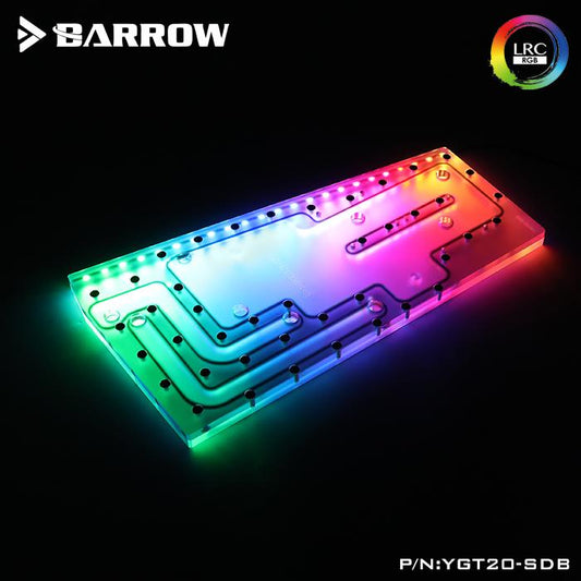 Barrow YGT20-SDB, Waterway Boards For In Win Tou 2.0 Case, For Intel CPU Water Block & Single/Double | Liquid Cooling Block