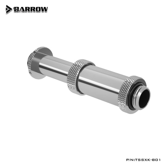 Barrow White Black Silver Gold G1/4" Male to Male Rotary Connectors / Extender (41-69mm) PC water | Water Cooling Fitting