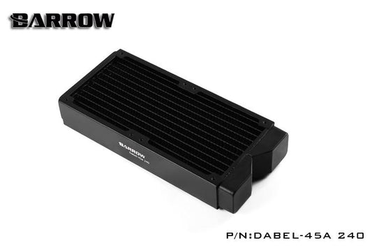 Barrow Dabel-45A 240, 45mm Thicknes 240mm Radiator, Copper Thick Plus Type Water Cooler, Suitable For | Custom Loop Radiator