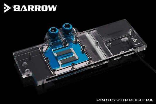 FormulaMod Barrow RTX 2080 full-cover GPU waterblock — silent local AI workload cooling (view 2)