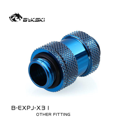 Bykski B-EXPJ-X31, 22-31mm Male To Male Variable Length Fittings, Multiple Color G1/4 Male To Male | Water Cooling Fitting