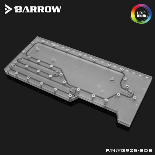 Barrow YG925-SDB Waterway Boards for IN WIN 925 Case Aurora For Intel CPU Water Block & Single GPU | Liquid Cooling Block