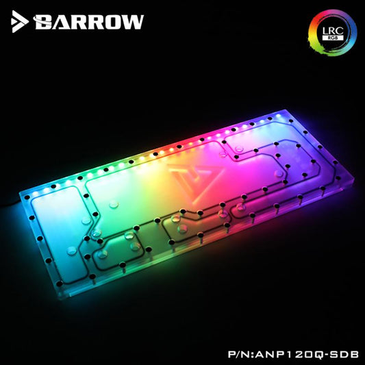 Barrow ANP120Q-SDB Front Waterway Boards For Antec P120Q Case For Intel CPU Water Block & Single GPU | Liquid Cooling Block