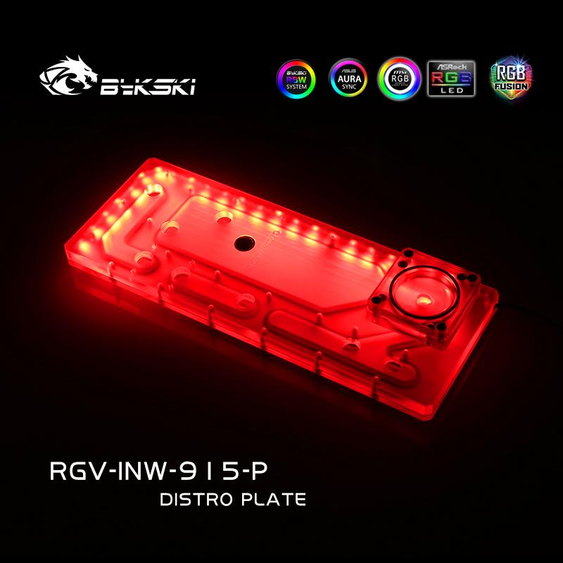 Kit de refroidissement Bykski Waterway pour boîtier IN WIN 915, 5V ARGB, pour la construction d'un seul GPU, RGV-INW-915-P