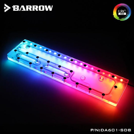 Barrow DA601-SDB, Waterway Boards For Antec DA601 Case, For Intel CPU Water Block & Single GPU | Liquid Cooling Block