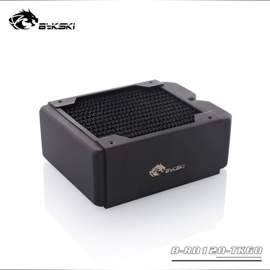 Bykski B-RD120-TK60 120mm Triple Row Radiators 60mm Thickness Standard Water Cooling Radiators | Water Cooling Accessory