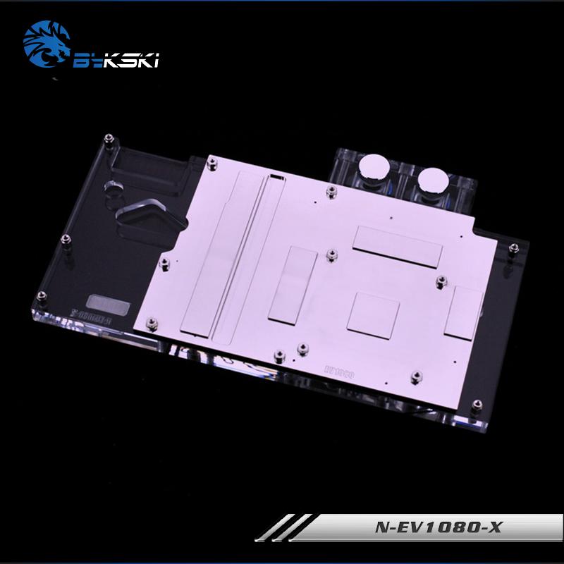 Bykski Full Cover Graphics Card Water Cooling Block For EVGA GTX 1080/1070 FTW, N-EV1080-X | Water Cooling Block