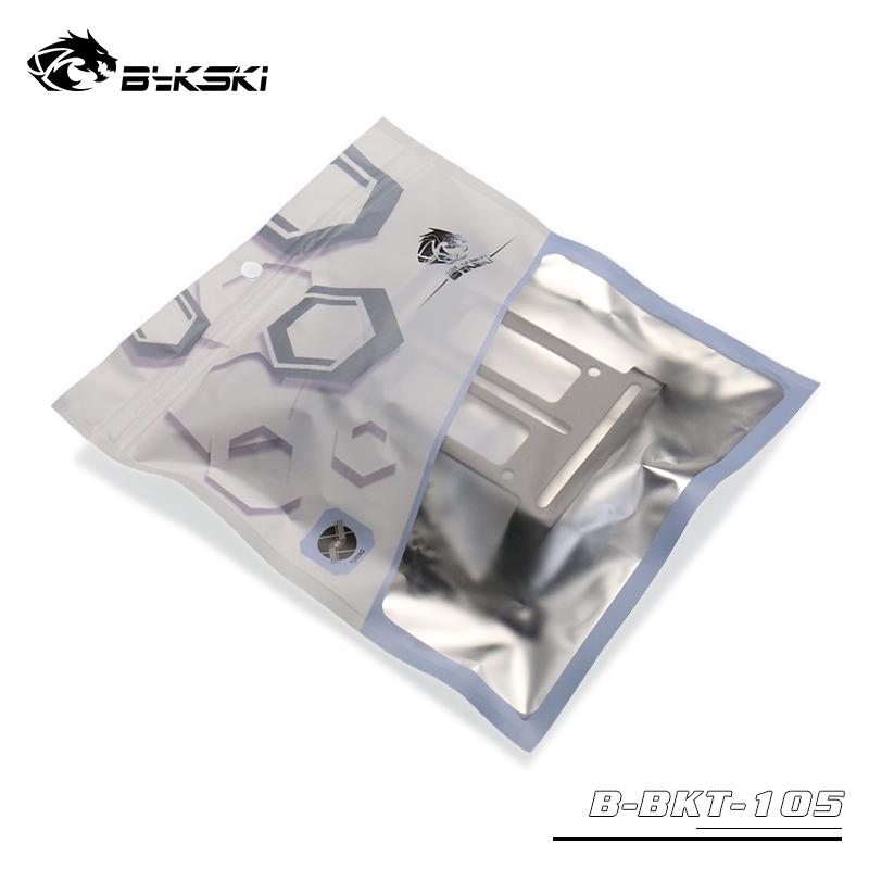 Bykski Radiator Stand, Water Tank Carrier, Water Pump Reservoir Bracket, 12cm Fan Mounting Bracket B-BKT-105