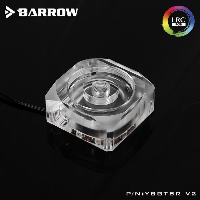 Barrow Acrylic Pump Threaded Top, LRC 2.0, For 17W/DDC Pump, For Install Reservoir Components To Work Independent,YBGTSR-V2