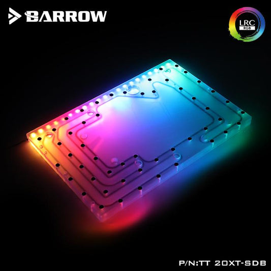 Barrow TT20XT-SDB, Waterway Boards For TT Level 20 XT Case, For Intel CPU Water Block & Single/Double | Liquid Cooling Block