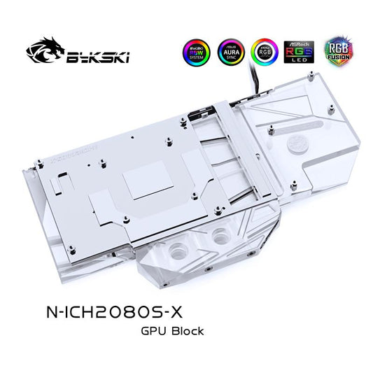 Bykski GPU Water Cooling Block For Inno3D iCHILL Geforce RTX 2080 Super/ 2070 Super Computer Heat | Water Cooling Block