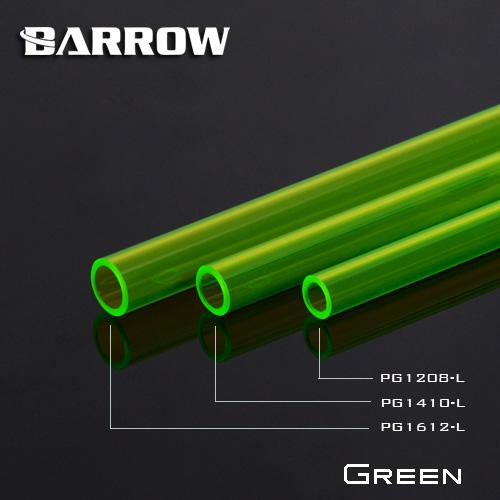 Barrow 500mm PETG Hard Tubes, High Quality PETG Light Transmission, 12x8/14x10/12x16mm, 2 Tubes/lot, PG1612 PG1410 PG1208