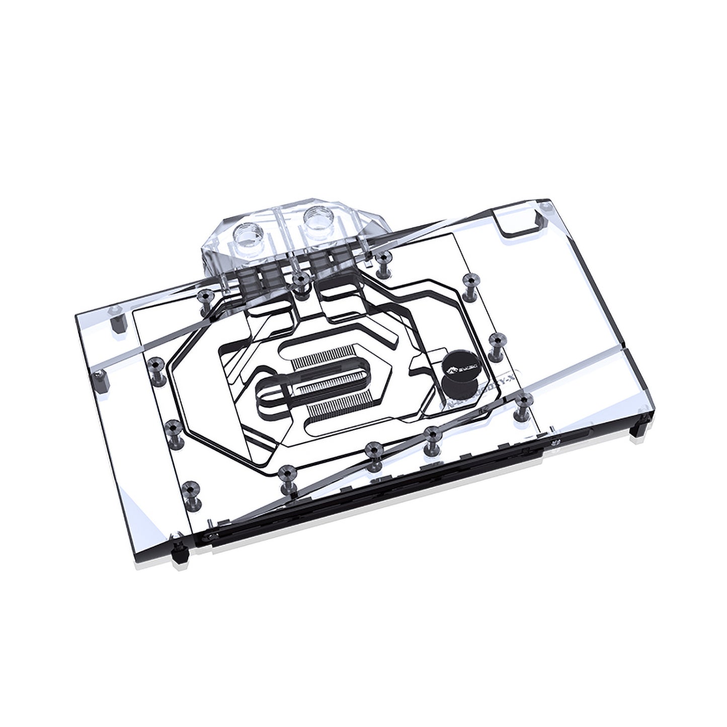 Bykski GPU Water Block For Galax RTX 4080 Boomstar / 4080 Super Boomstar OC, Full Cover With Backplate PC Water Cooling Cooler, N-GY4080XY-X
