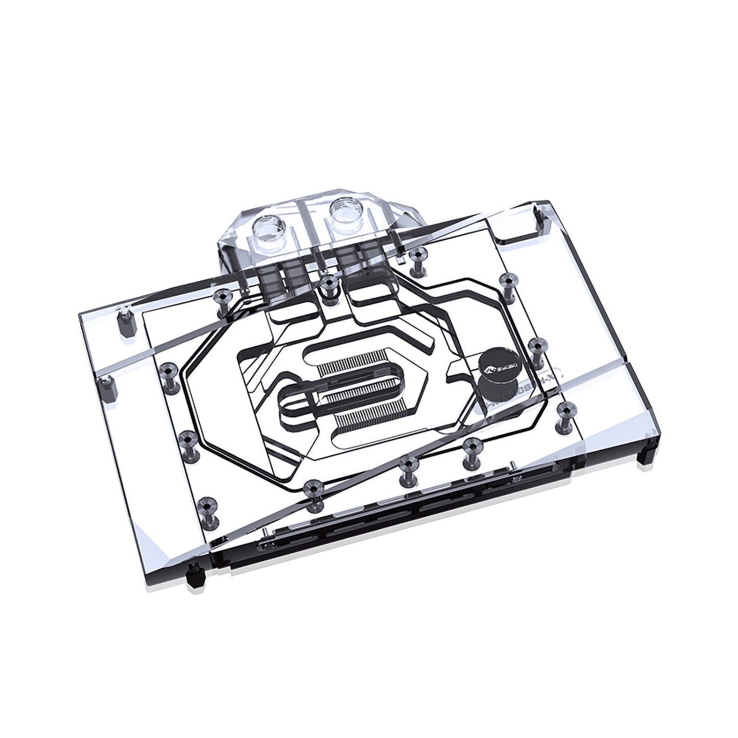 Bloc d'eau GPU Bykski pour Inno3D / Galax / Gainward / AIC (référence) RTX 4080, couverture complète avec refroidisseur de refroidissement par eau pour PC de plaque arrière, N-RTX4080H-X