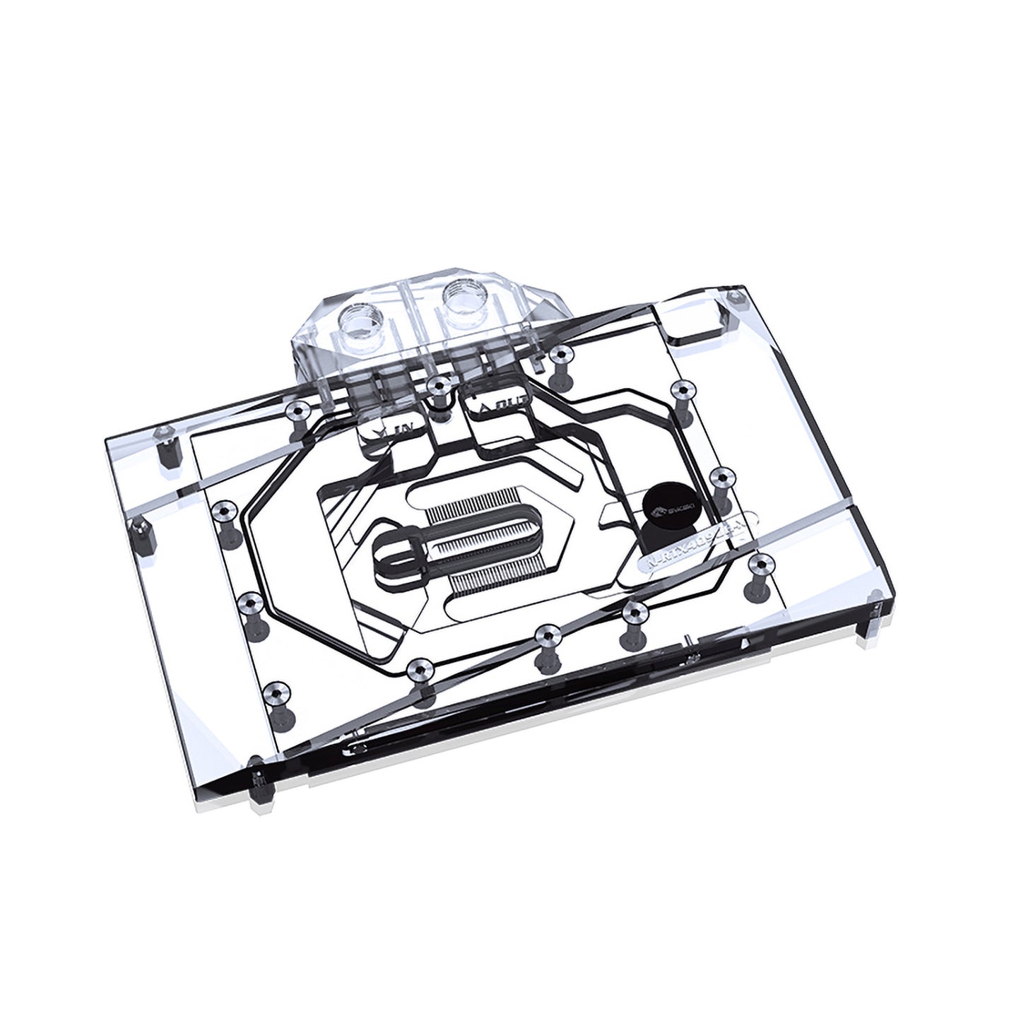 Bloc d'eau GPU Bykski pour Inno3D / Galax / Gainward / AX / AIC (référence) RTX 4090, couverture complète avec refroidisseur de refroidissement par eau pour PC, N-RTX4090H-X
