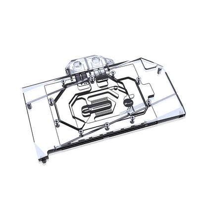 Bykski GPU Water Block For MSI RTX 4070 Ti Gaming Trio 12G, Full Cover With Backplate PC Water Cooling Cooler, N-MS4070TITRIO-X