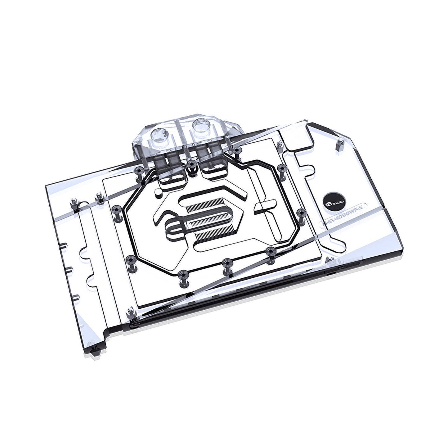 Bykski GPU Water Block For Gigabyte RTX 4090 Windforce / Aorus RTX 4090 Xtreme Waterforce, Full Cover With Backplate PC Water Cooling Cooler, N-GV4090WF-X