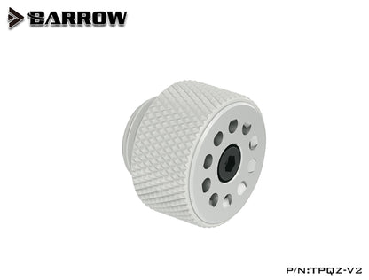 Barrow G1/4 ''couleur laiton automatique + soupape d'échappement manuelle soupape d'évacuation d'air pour système de refroidissement par eau d'ordinateur TPQZ-V2