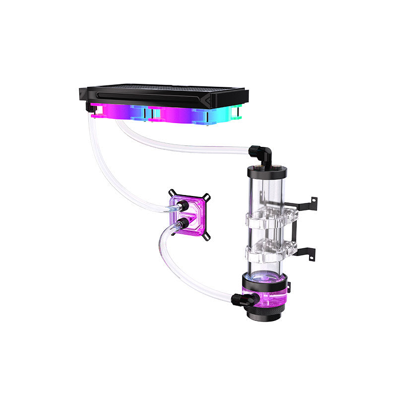 Bykski B-CP-KIT Split-Type Soft/Hard Tube Water Cooling Kit for CPUs and Graphics Cards SE Series, Custom-Made N-TESLA-A100-40G-SR