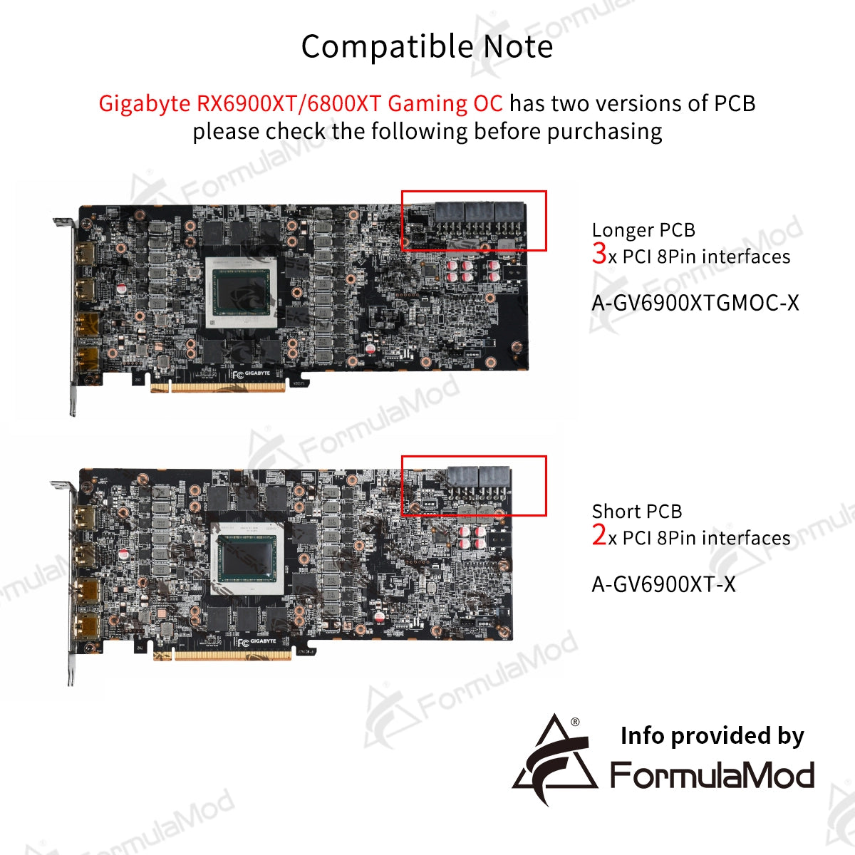 Bykski RX 6900XT GPU Water Block For Gigabyte RX 6950XT/6900XT Gaming OC , Full Cover Graphic Card Water Cooler A-GV6900XTGMOC-X
