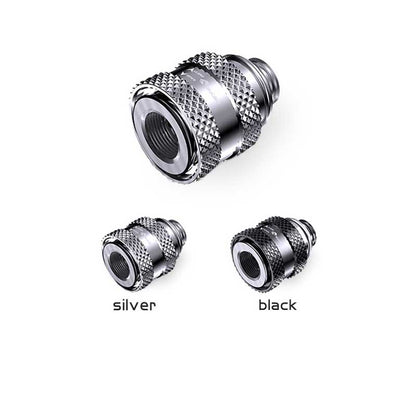 Bykski Water Valve G1/4'' Double Inner Thread, Male To Female Color Switch, For Hard Tube Push the Switch To Drain, CC-HP-X-V4