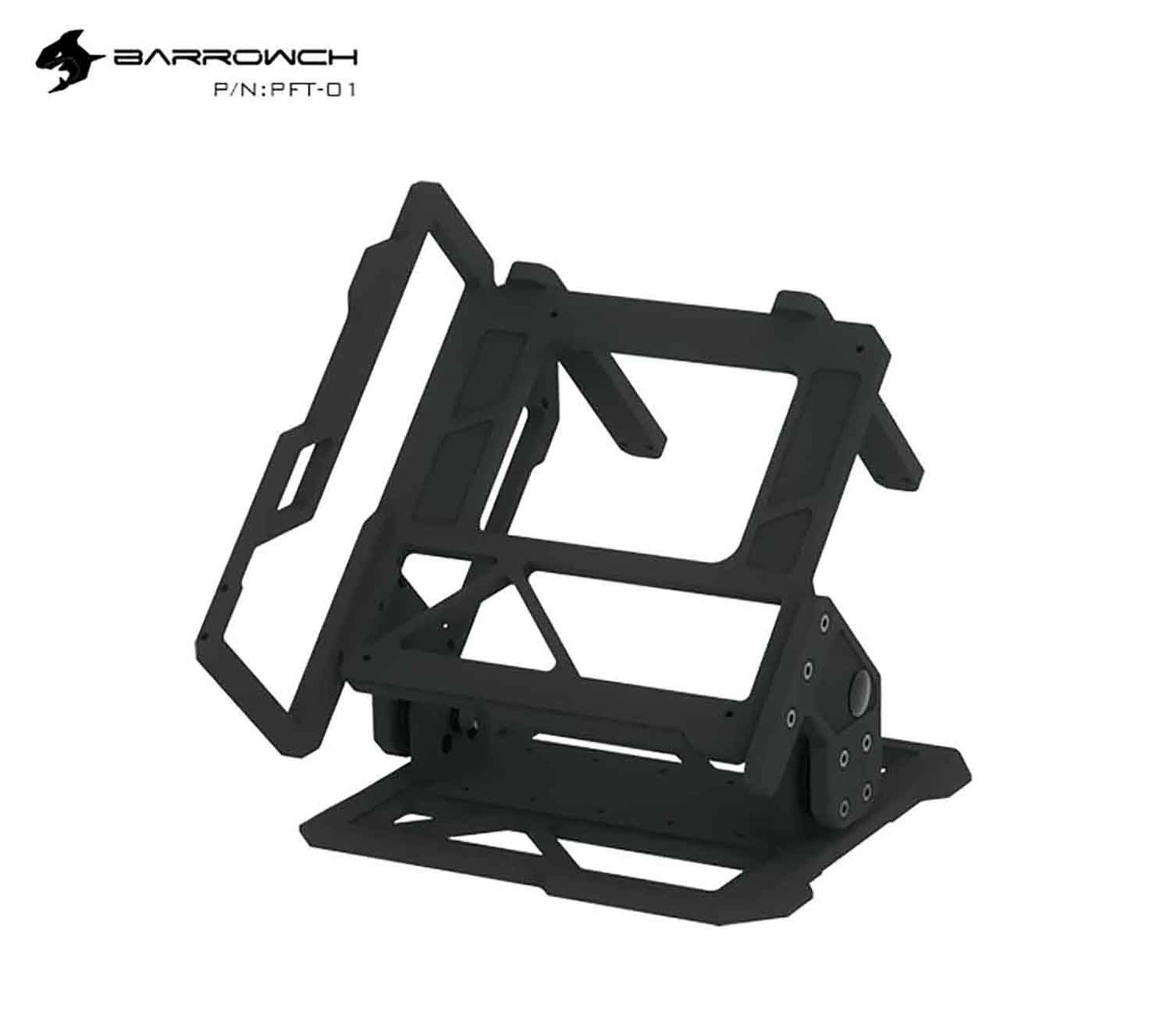 Barrow Barrowch Pomfret Open Frame Full Aluminum Alloy Water Cooling Case Compatible With Half-height And Full-height Cards PFT-01