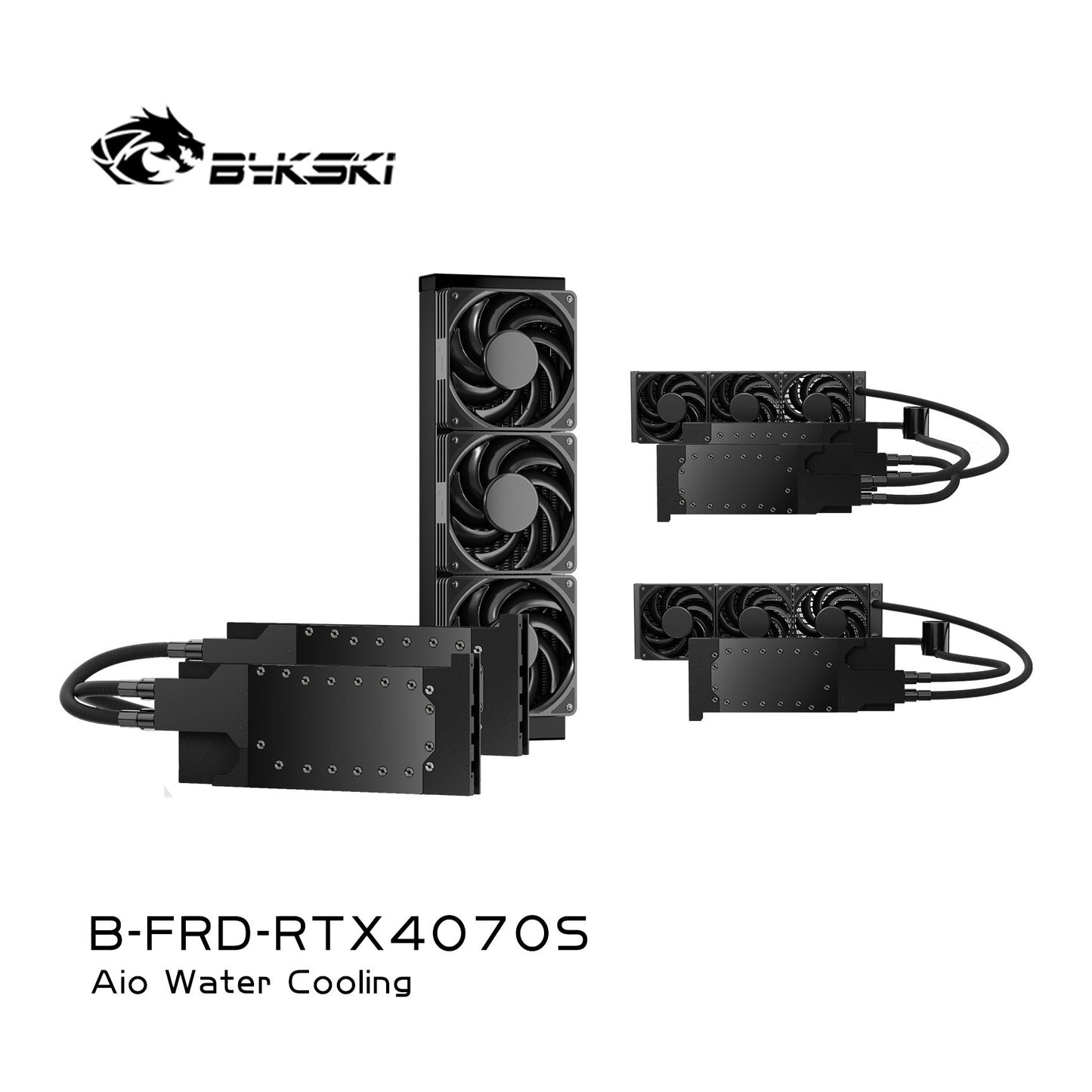Bykski B-FRD-RTX4070S All-in-One Liquid Cooler for NVIDIA GeForce RTX4070S