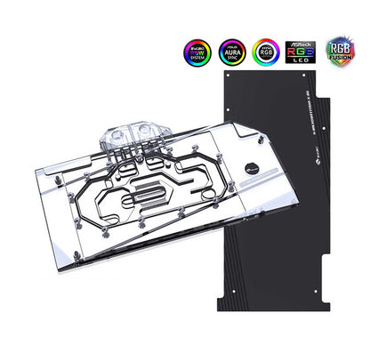 Bykski GPU Water Cooling Block For MSI RTX 3090 3080Ti 3080 GAMING X TRIO, Graphics Card Liquid Cooler System, N-MS3090TRIO-X