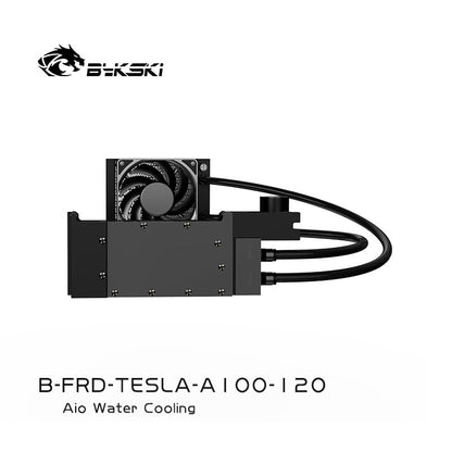 Bykski B-FRD-TESLA-A100 AIO Liquid Cooler for NVIDIA Tesla A100 40GB / A30 24G / CMP 170HX with 360mm Radiator