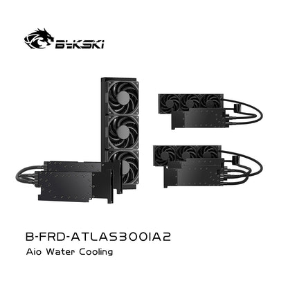 Combinaison de ventilateur de radiateur de pompe intégrée Barrow AIO, pour refroidisseur de liquide de système de refroidissement par eau, radiateur 240 360, DARIDP-30