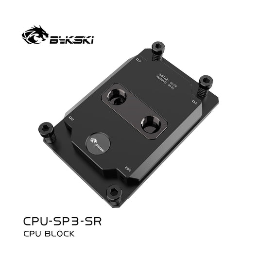 Bykski CPU Block For AMD TR4/SP3/SP6 Server, AI Cloud Server, Water Cooling Cooler, CPU-SP3-SR