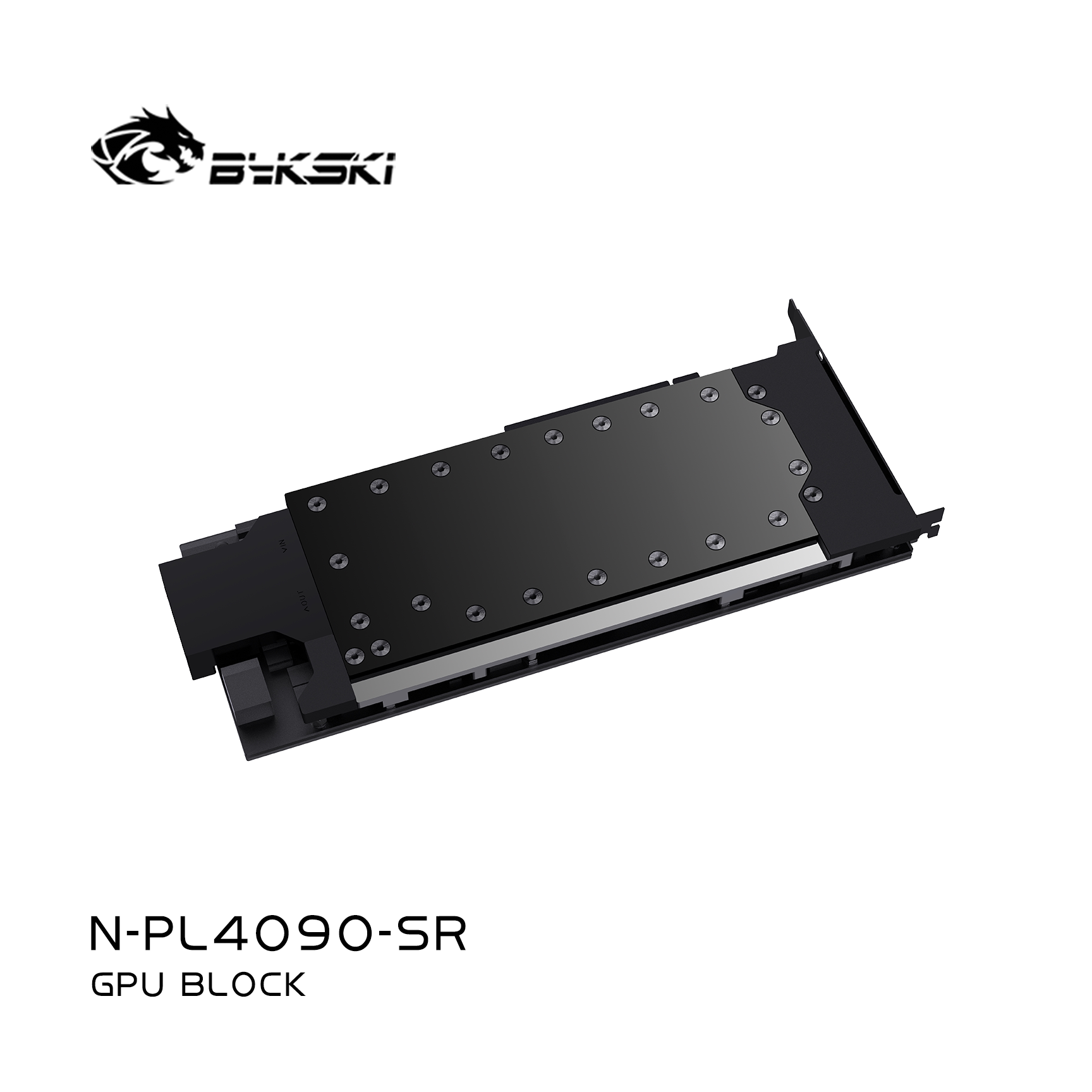 FormulaMod Bykski GPU Water Block ForN-PL4090-SR , Full Cover With Backplate PC Water Cooling Cooler, | Water Cooling Block