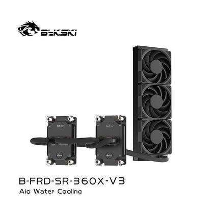 Bykski All-in-one 360 Water Cooling AU Server, For INTEL/AMR/AMD, Water Cooling System Liquid Cooler, 360 Radiator, B-FRD-SR-360x-V3