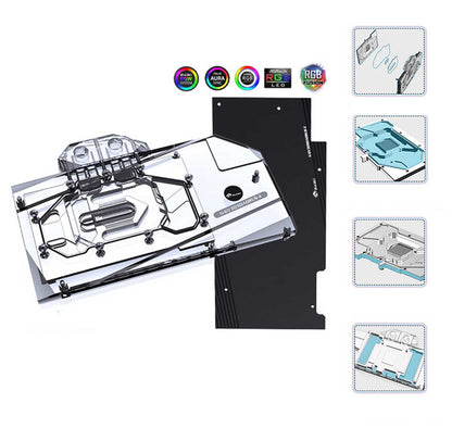 Bykski GPU Water Cooling Block For Gigabyte RTX 3090/3080/3080Ti AORUS, Graphics Card Liquid Cooler, N-GV3090AORUS-X