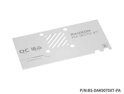 Barrow GPU Water Block For DAK RX 9070XT 16GB Overseas Version Ultra, Full Cover With Backplate PC Water Cooling Cooler,BS-DAK9070XT-PA