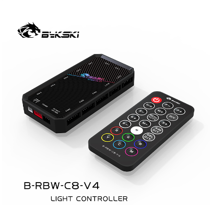 Bykski V4  Version A-RGB Lighting ControllerB-RBW-C8-V4