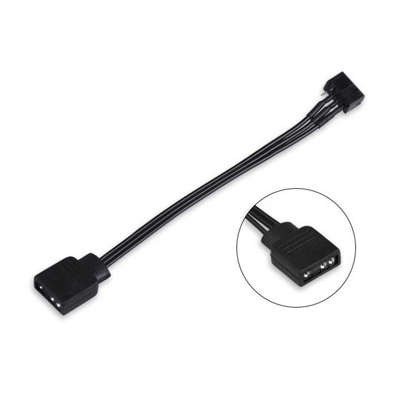 Bykski B-CNTR-95X3L, Asus Aura Synchronous Extension Cables, For 5v 3Pin RGB Header, Only For Bykski's RBW Lighting